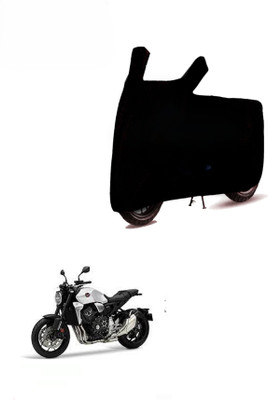 DeepShakshi AUTOMOTIVE Two Wheeler Cover for Honda(CB1000R Plus, Black)