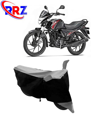 RRZ Waterproof Two Wheeler Cover for Suzuki(Sling, Black, Grey)