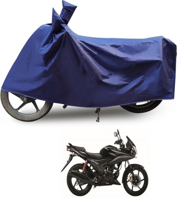 Euro Care Waterproof Two Wheeler Cover for Honda(CBF Stunner, Blue)