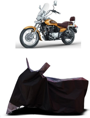 THE REAL ARV Waterproof Two Wheeler Cover for Bajaj(Avenger 400 BS6, Grey)