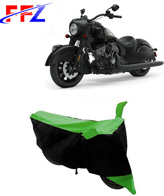 FFZ Two Wheeler Cover for Indian(Chief Dark Horse, Black, Green)