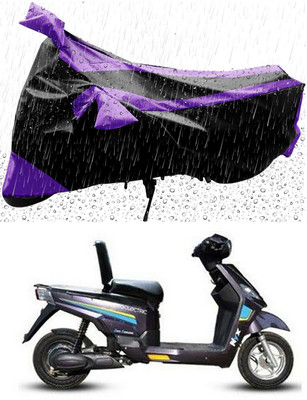 MWBB Waterproof Two Wheeler Cover for Hero(Electric NYX, Black)