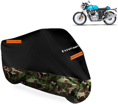 Horseyaart Waterproof Two Wheeler Cover for Royal Enfield(Continental GT, Multicolor)