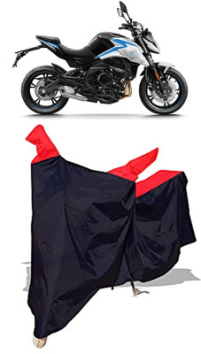 Amexride Two Wheeler Cover for CFMoto(400NK BS6, Black)