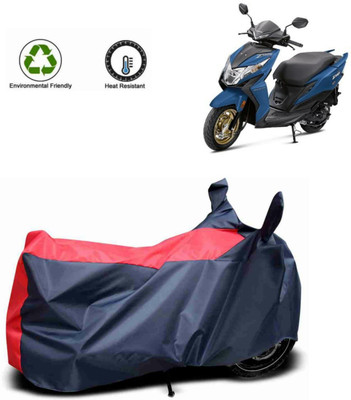 ma collections Waterproof Two Wheeler Cover for Honda(Dio, Red)