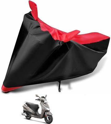 MOCKHE Two Wheeler Cover for Hero(Destini 125, Red)