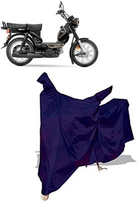 Amexride Two Wheeler Cover for TVS(XL 100 Heavy Duty, Blue)