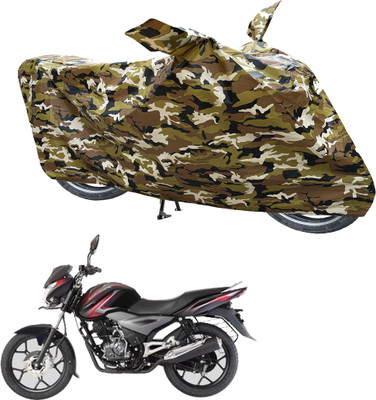 RiderShine Waterproof Two Wheeler Cover for Bajaj(Discover 100 DTS-i, Multicolor)