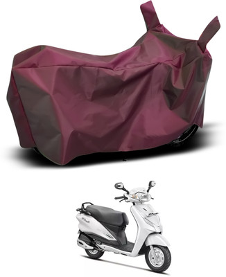 CODOKI Waterproof Two Wheeler Cover for Hero(Duet LX 110CC, Maroon)