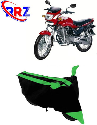RRZ Waterproof Two Wheeler Cover for Hero(Ambition, Black, Green)