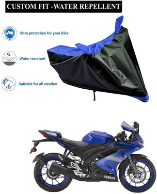 CODOKI Waterproof Two Wheeler Cover for Yamaha(YZF R15 V3 BS6, Blue)