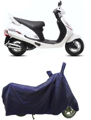 Coxtor Waterproof Two Wheeler Cover for Mahindra(Duro, Blue)