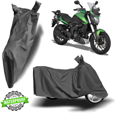 Autoinnovation Waterproof Two Wheeler Cover for Bajaj(Dominar 250, Grey)
