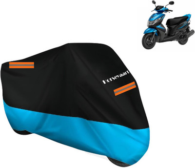 Horseyaart Waterproof Two Wheeler Cover for Yamaha(Ray Z, Blue)