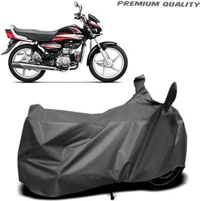 LifoDora Waterproof Two Wheeler Cover for Hero(HF Deluxe, Grey)