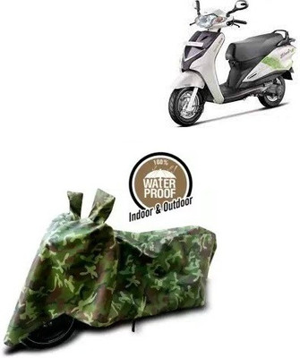 ENTIRELY ELITE Waterproof Two Wheeler Cover for Hero(Motocorp Electric Scooter, Multicolor)