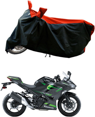 DeepShakshi AUTOMOTIVE Waterproof Two Wheeler Cover for Kawasaki(Ninja 400 BS6, Red)