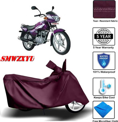 smwzxyu Waterproof Two Wheeler Cover for TVS(Max, Maroon)