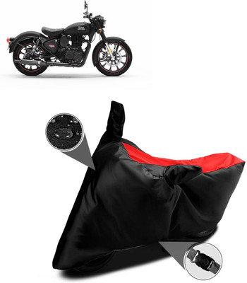 PAGORA Waterproof Two Wheeler Cover for Royal Enfield(Classic 350, Red)