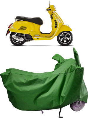 Amexride Two Wheeler Cover for Vespa(GTS Super 125 BS6, Maroon)