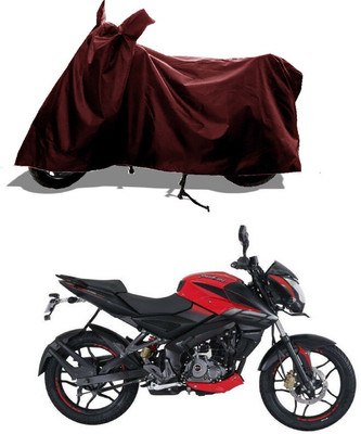 GROFATIK Two Wheeler Cover for Bajaj(Pulsar NS-160, Maroon)