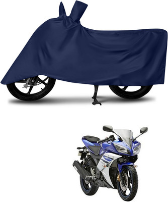 DeepShakshi AUTOMOTIVE Waterproof Two Wheeler Cover for Yamaha(YZF-R15 V2, Blue)