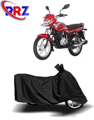 RRZ Waterproof Two Wheeler Cover for Bajaj(Platina 125, Black)
