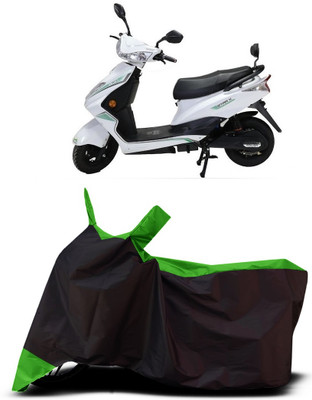 VESMEI Two Wheeler Cover for Hero(Motocorp Electric Atria, Green)