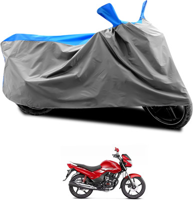 CODOKI Waterproof Two Wheeler Cover for Hero(Achiever, Grey, Blue)