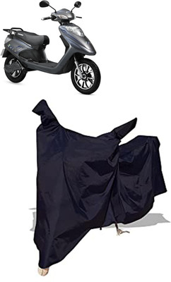 Amexride Two Wheeler Cover for Ampere(V 48 BS6, Black)
