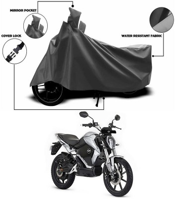 Ascension Two Wheeler Cover for Revolt(RV 300, Grey)