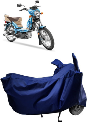 Amexride Two Wheeler Cover for TVS(XL 100 Comfort BS6, Blue)