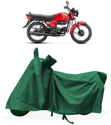 Tricway Two Wheeler Cover for Hero(HF Dawn BS6, Green)