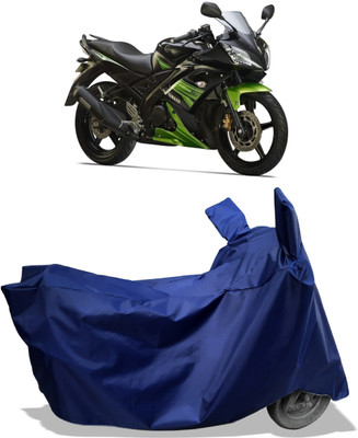 Amexride Two Wheeler Cover for Yamaha(YZF R15S, Blue)