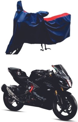 AUTOCAD Waterproof Two Wheeler Cover for TVS(Apache RR 310, Red, Blue)