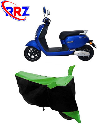 RRZ Waterproof Two Wheeler Cover for Okinawa(Lite, Black, Green)