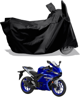 Amexride Two Wheeler Cover for Yamaha(YZF R3 BS6, Black)
