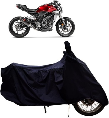 KEDIT Two Wheeler Cover for Honda(Black)