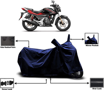 Amexride Two Wheeler Cover for Hero(Xtreme Sports, Blue)
