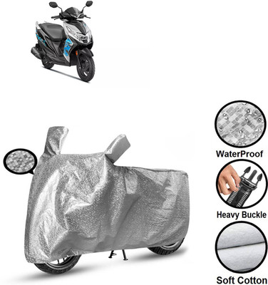 GOSHIV-car and bike accessories Waterproof Two Wheeler Cover for Honda(Dio, Silver)