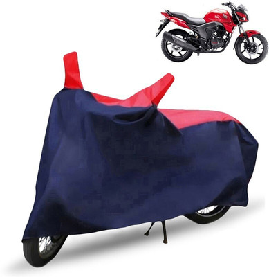 Mdstar Waterproof Two Wheeler Cover for Honda(CB Unicorn, Red, Blue)