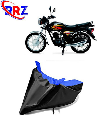 RRZ Waterproof Two Wheeler Cover for TVS(Max 4R, Black, Blue)