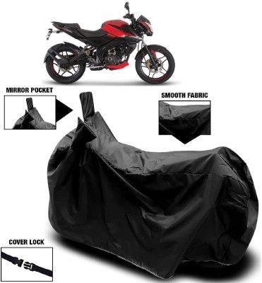 MMSSTAR Waterproof Two Wheeler Cover for Bajaj(Pulsar 160 NS DTS-i, Black)