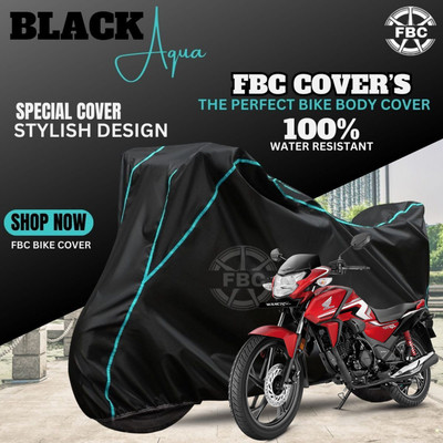 OliverX Waterproof Two Wheeler Cover for Honda(SP125, Black)