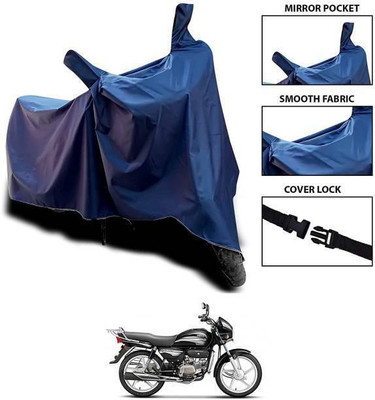 smwzxyu Waterproof Two Wheeler Cover for Hero(Splendor Plus, Blue)