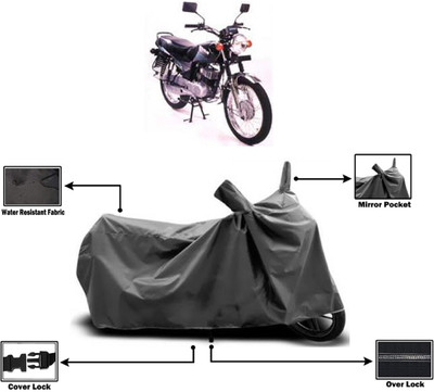 Amexride Two Wheeler Cover for Suzuki(Samurai, Grey)