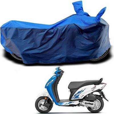 DeepShakshi AUTOMOTIVE Waterproof Two Wheeler Cover for Honda(Activa i, Blue)