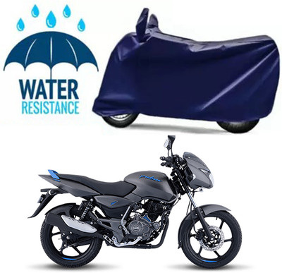 Furious3D Two Wheeler Cover for Bajaj(Pulsar 125, Blue)
