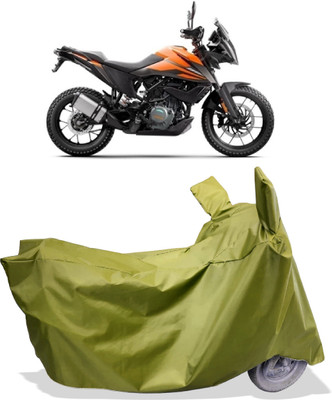 Amexride Two Wheeler Cover for KTM(390 Adventure, Maroon)