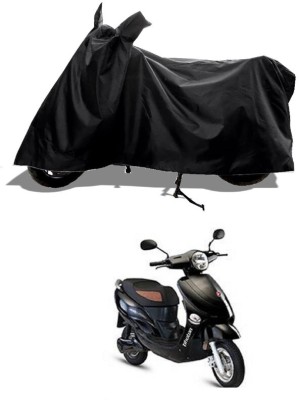 GROFATIK Two Wheeler Cover for Hero(Electric Photon, Black)